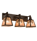 27"W Pinecone Vanity Light
