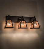 27"W Pinecone Vanity Light