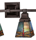 37"W Prairie Dragonfly 4 Lt Vanity Light