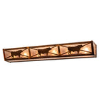 36"W Steer Vanity Light