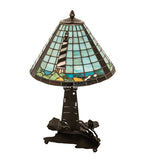 22.5"H Lighthouse Double Lit Table Lamp