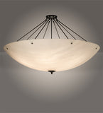 60"W Madison Semi-Flushmount