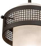 8"W Maglia Semplice Mini Pendant