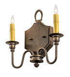 12"W Paquita 2 Lt Wall Sconce