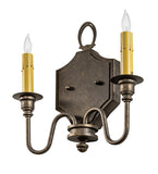 12"W Paquita 2 Lt Wall Sconce