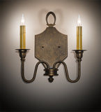 12"W Paquita 2 Lt Wall Sconce