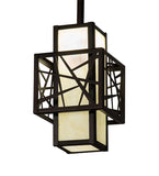 7"Sq Quadrato Rich Umador Pendant