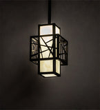 7"Sq Quadrato Rich Umador Pendant