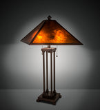 28"H Mission Prime Table Lamp