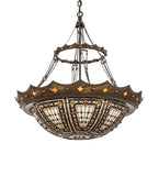 30"W Fleur-de-lis Pendant