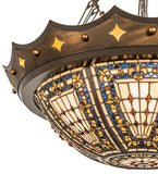 30"W Fleur-de-lis Pendant