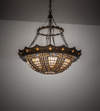 30"W Fleur-de-lis Pendant