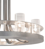 28"W Arion 8 Lt Chandelier