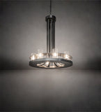 28"W Arion 8 Lt Chandelier