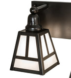 36"W "T" Mission 4 Lt Vanity Light