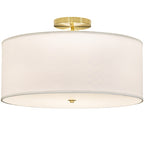 26"W Cilindro Semi-Flushmount