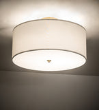 26"W Cilindro Semi-Flushmount