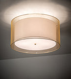 26"W Cilindro Flushmount