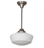 12"W Schoolhouse W/Traditional Globe