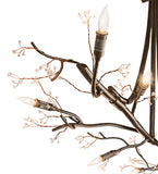 48"L Winter Solstice Budding Chandelier