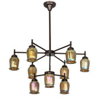 32" Revival Favrile 9 Lt Chandelier
