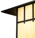 14"Sq Seneca Double Cross Mission Outdoor Pendant