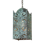 8"Sq Moroccan Pendant