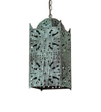 8"Sq Moroccan Pendant