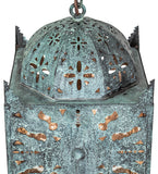 8"Sq Moroccan Pendant