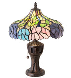 17"H Wisteria Table Lamp