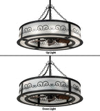 45"W Putrelo Chandel-Air Ceiling Fan