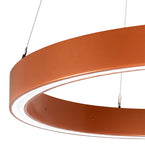 40"W Anillo Halo Pendant