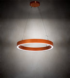 40"W Anillo Halo Pendant