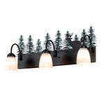 27"W Deer 3 Lt Vanity Light
