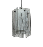 5"Sq Metro Fusion Branches Quadrato Mini Pendant
