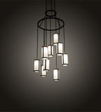 35"W Cartier 9 Lt Chandelier