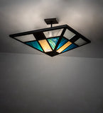 30"Sq Polaris Semi-Flushmount