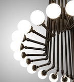 50"W PipeDream Cascading Chandelier