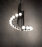 50"W PipeDream Cascading Chandelier