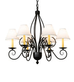 32"W Squire 6 Lt Traditional Chandelier
