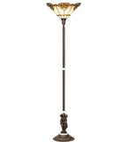 74"H Shell with Jewels Floor Lamp