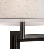 30"W Cilindro Textrene Swing Arm Wall Sconce