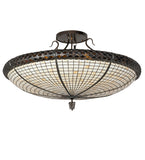 42"W Pinecone Semi-Flushmount