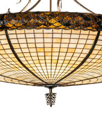 42"W Pinecone Semi-Flushmount