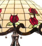 32"H Roseborder Table Lamp