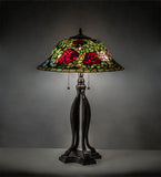 30"H Tiffany Rosebush Table Lamp