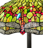62"H Tiffany Hanginghead Dragonfly Floor Lamp