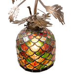7.5"W Oak Leaf Wall Sconce