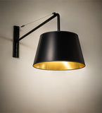 20"W Cilindro Tapered Swing Arm Wall Sconce