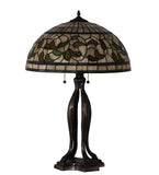 30"H Tiffany Turning Leaf Table Lamp